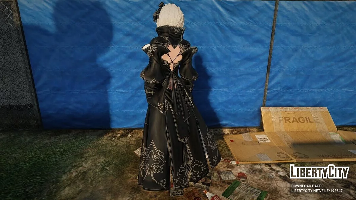 2B Alternate из Nier Reincarnation / GTA San Andreas
