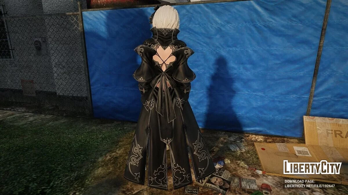 2B Alternate из Nier Reincarnation / GTA San Andreas