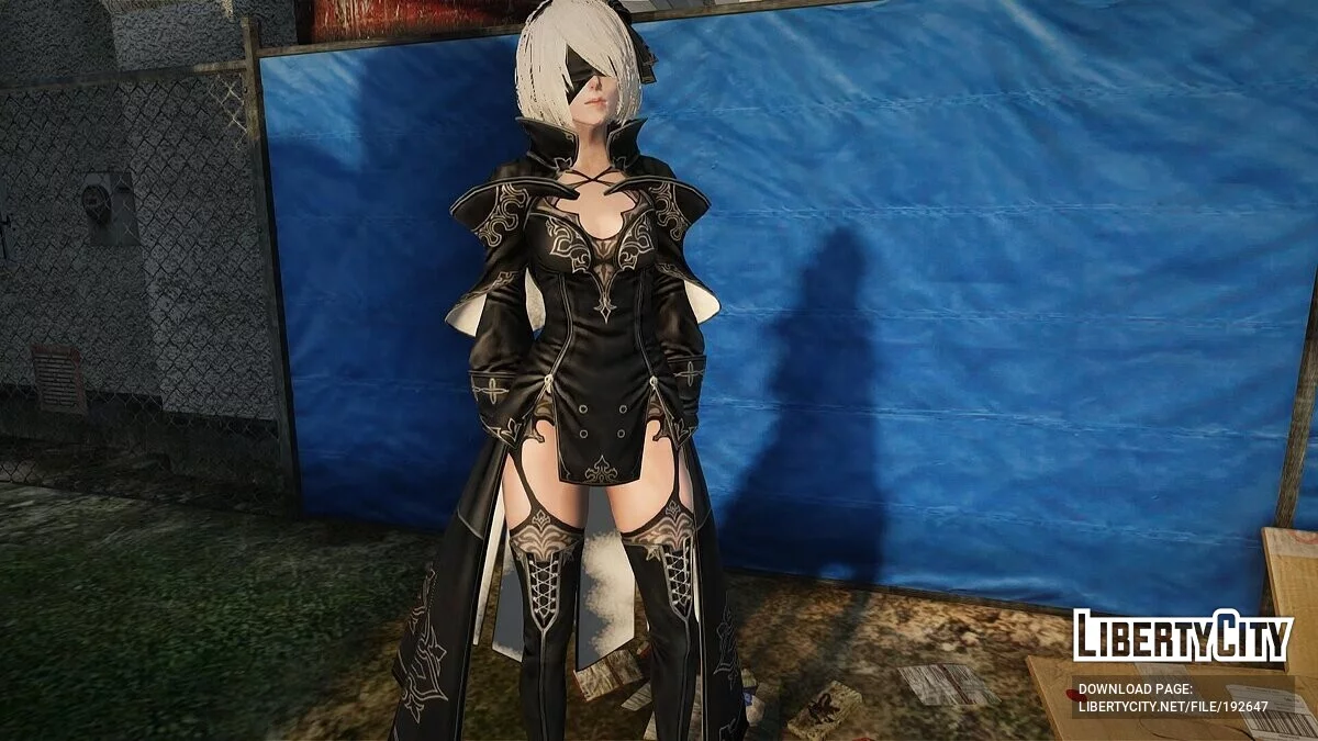2B Alternate из Nier Reincarnation / GTA San Andreas