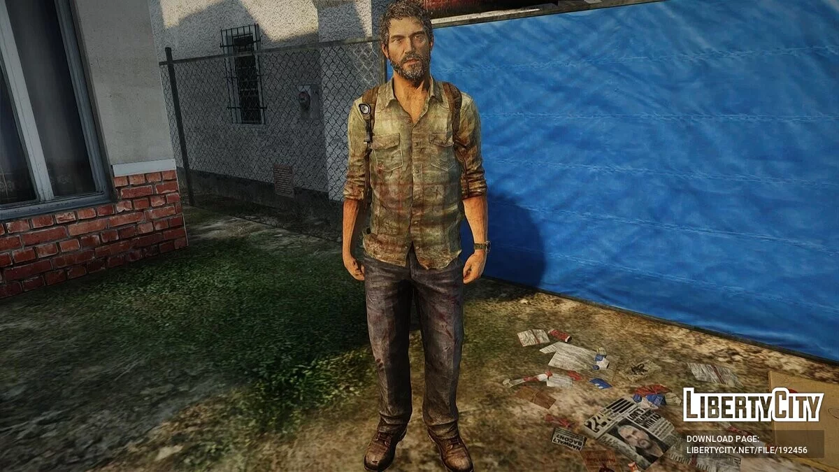 Джоэл из The Last Of Us 2 / GTA San Andreas