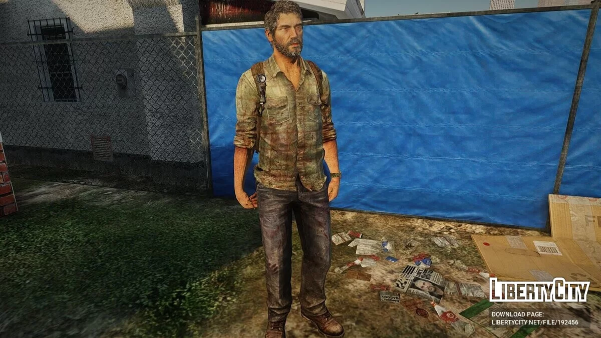 Джоэл из The Last Of Us 2 / GTA San Andreas