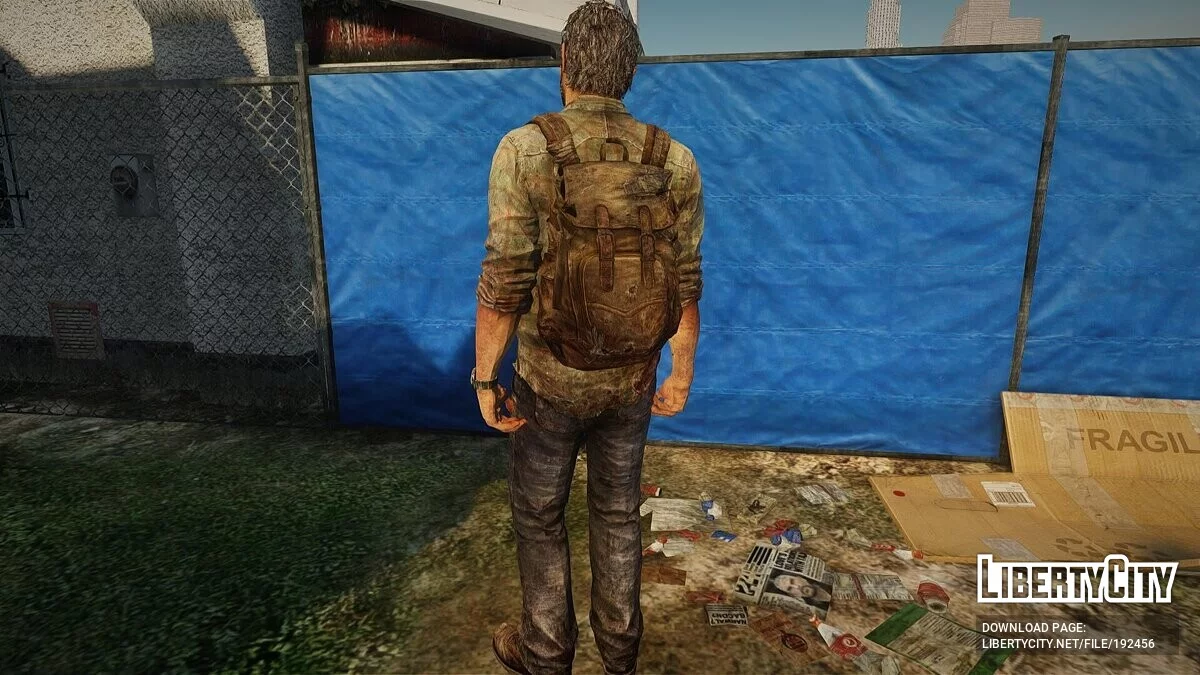 Джоэл из The Last Of Us 2 / GTA San Andreas