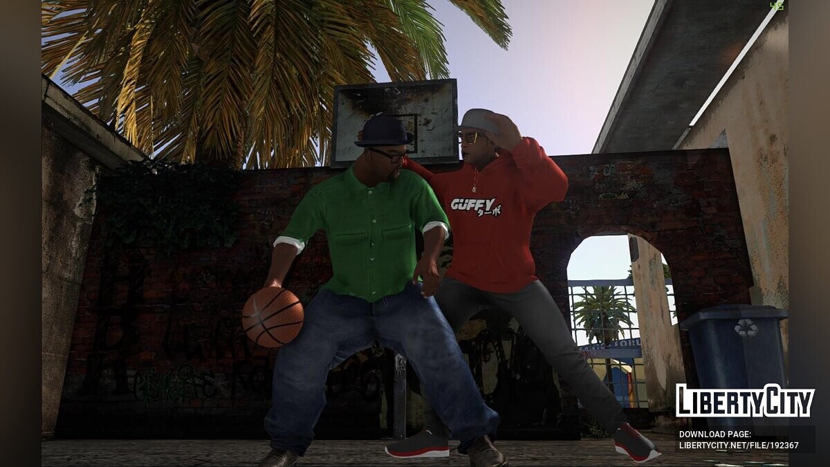 Скачать Franklin and Lamar для GTA San Andreas