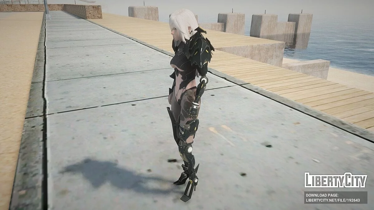 Гейл из Nier: Automata / GTA San Andreas
