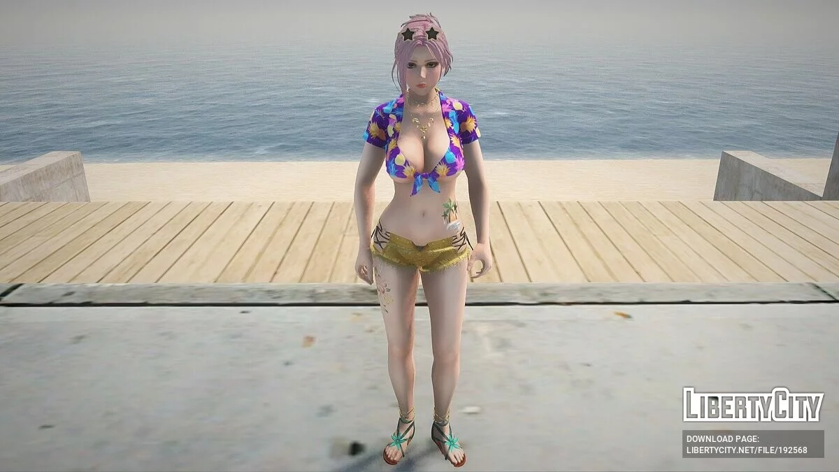 Элиза в сексуальном наряде / GTA San Andreas