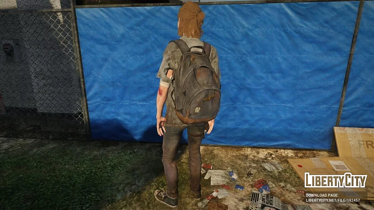 Элли из The Last Of Us 2 / GTA San Andreas
