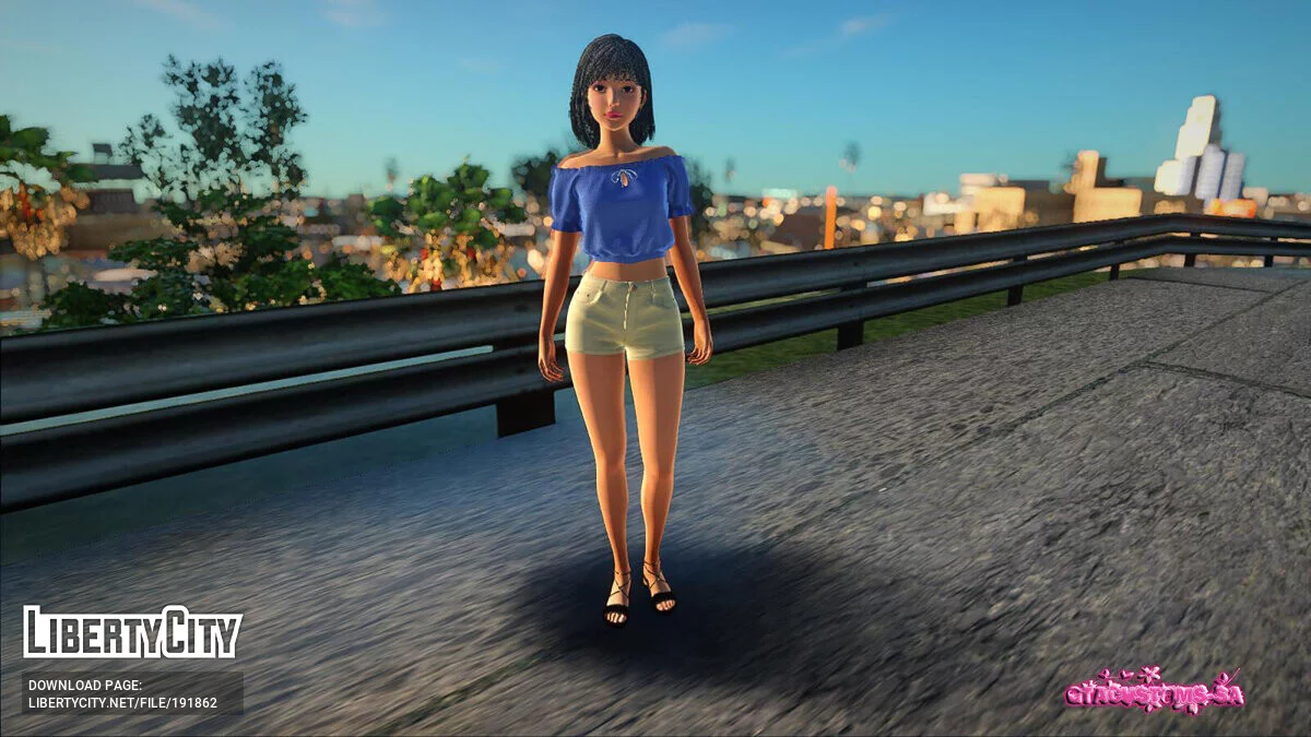 Юань в джинсовых шортах / GTA San Andreas