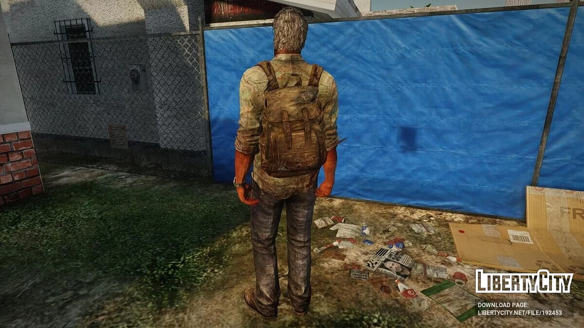 Карл Джонсон HD (Стиль Джоэла из The Last Of Us 2) / GTA San Andreas