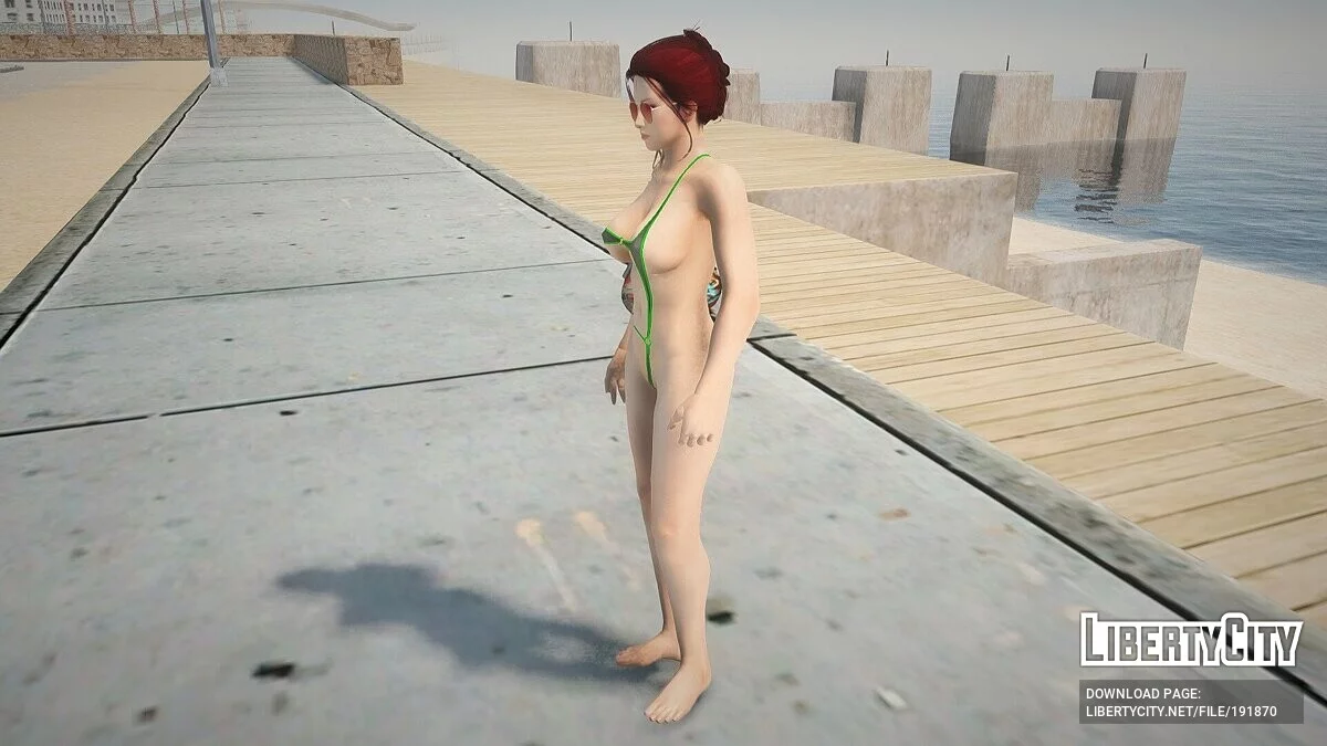 Касуми в микро-бикини / GTA San Andreas