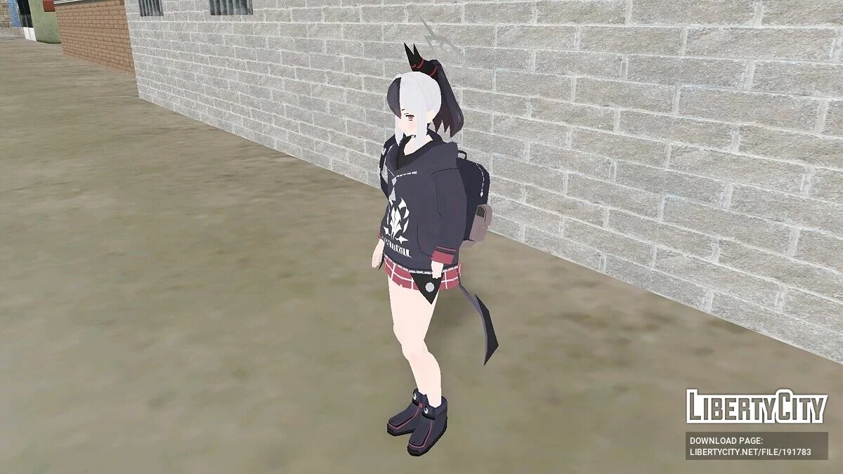 Kayoko Onikata из Blue Archive / GTA San Andreas