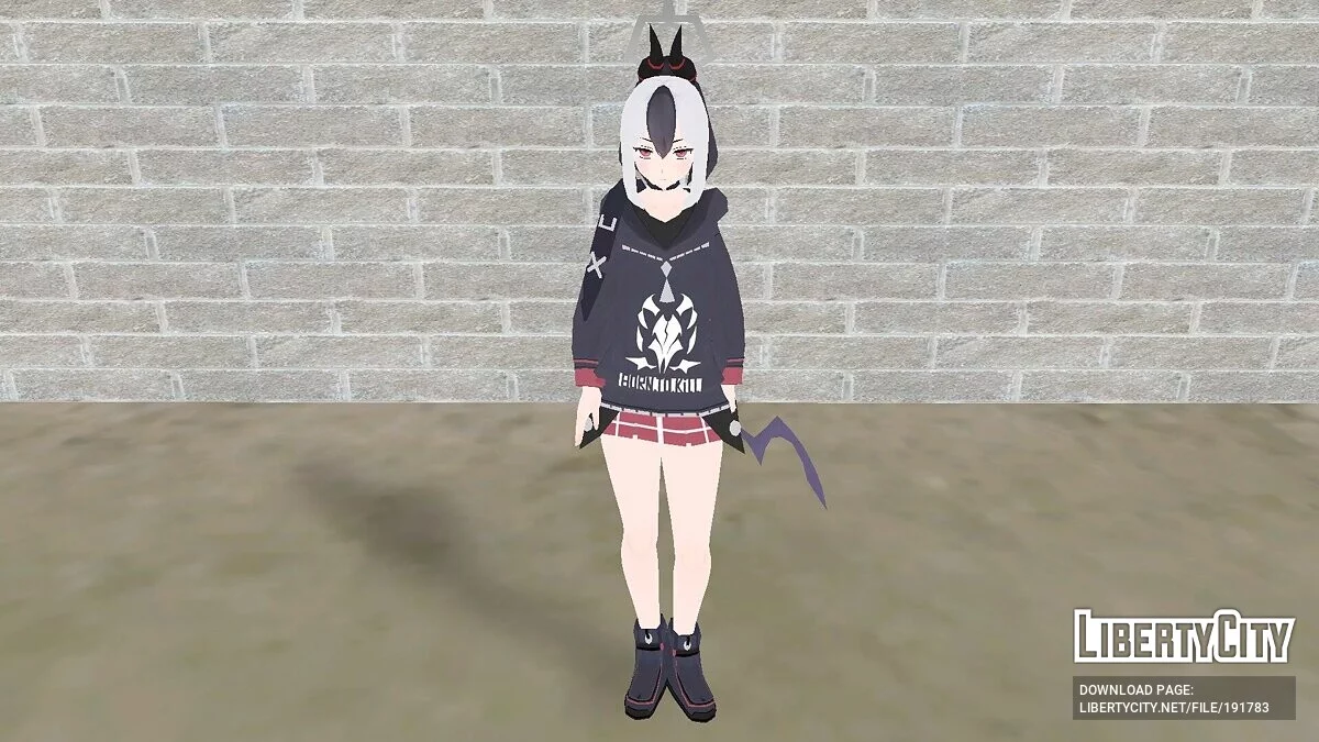 Kayoko Onikata из Blue Archive / GTA San Andreas