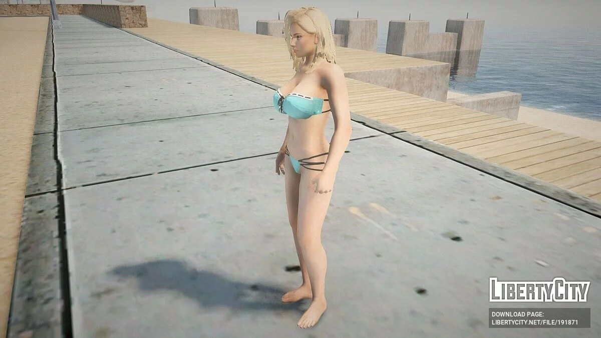 Хелена Дуглас в бикини / GTA San Andreas
