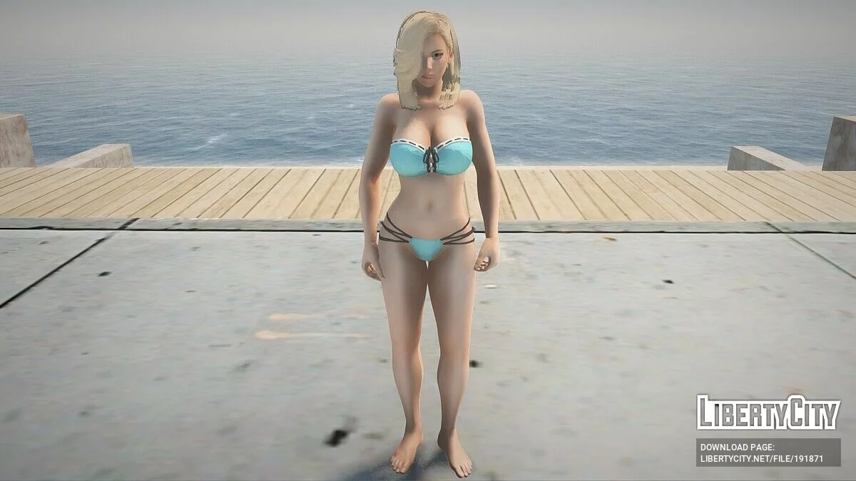 Хелена Дуглас в бикини / GTA San Andreas