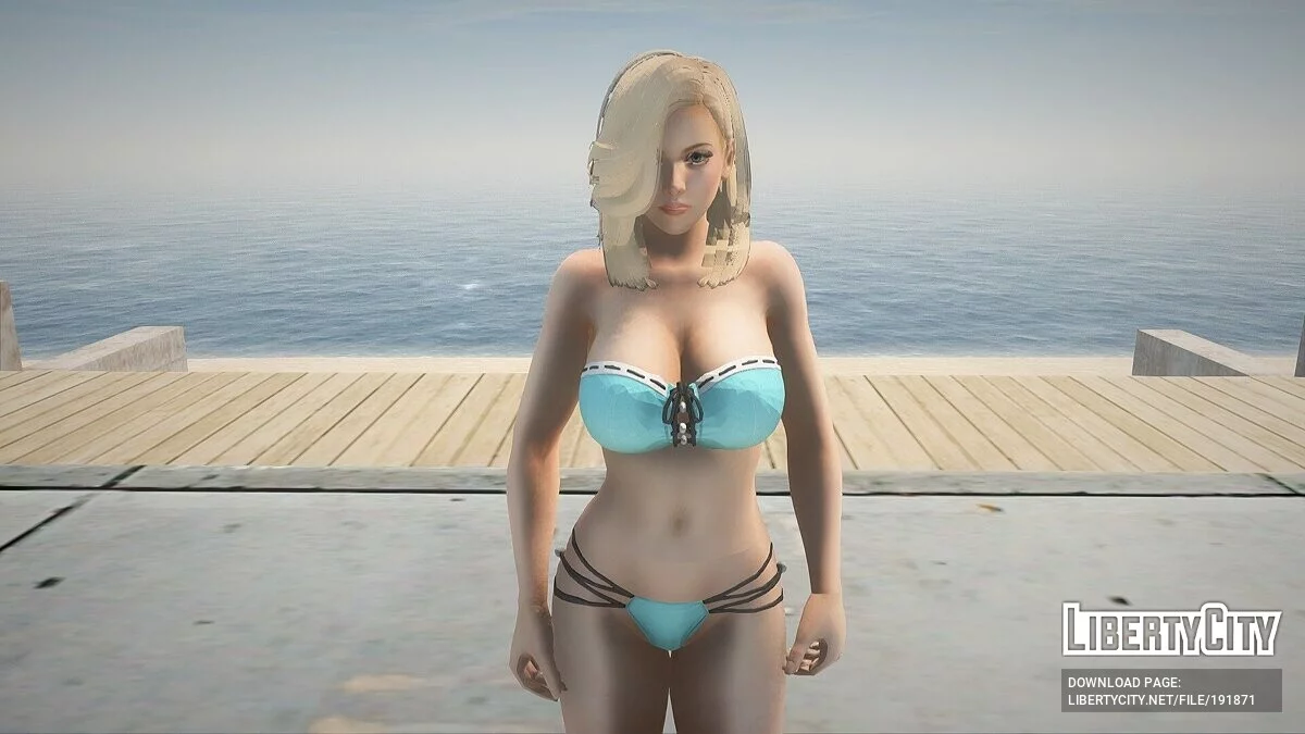 Хелена Дуглас в бикини / GTA San Andreas
