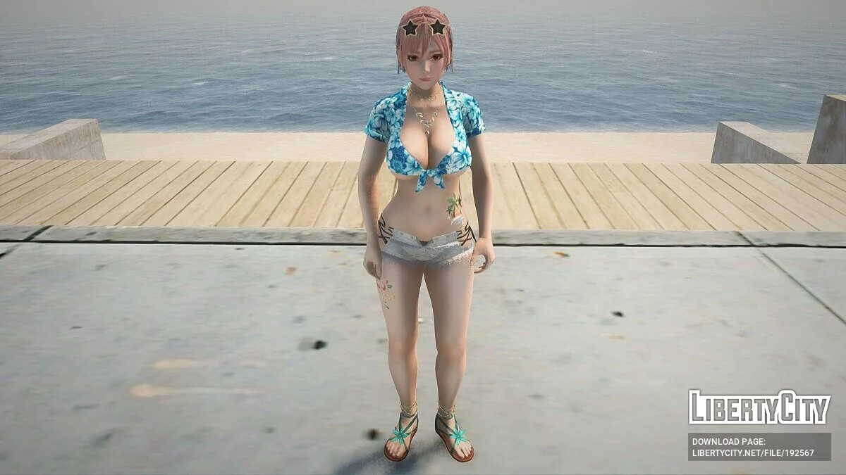 Хонока в сексуальном наряде / GTA San Andreas
