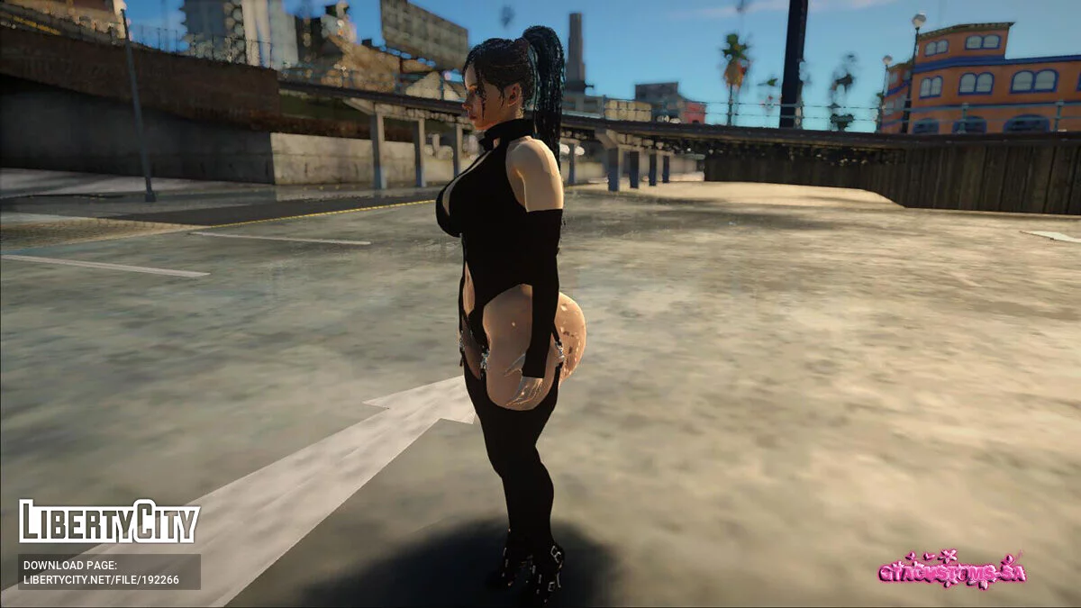 Клэр Редфилд в боди из латекса / GTA San Andreas