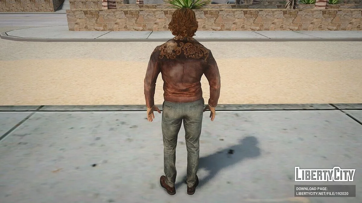 Луис Серра из Resident Evil 4 Remake / GTA San Andreas