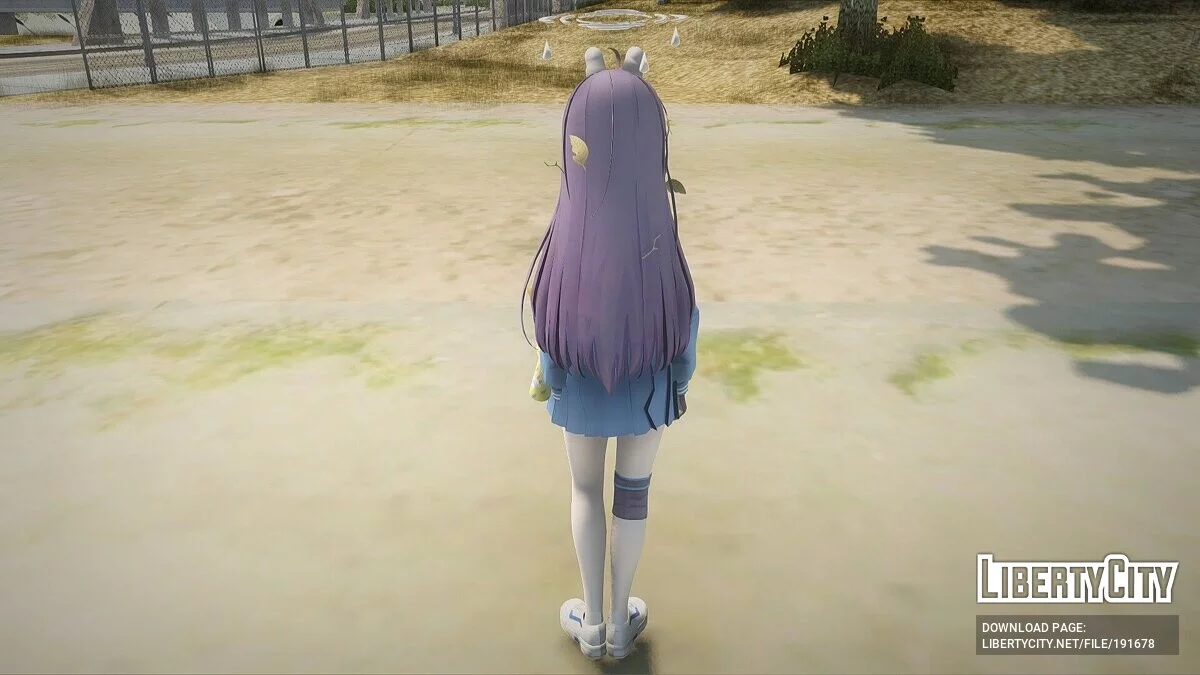Miyu Kasumizawa из Blue Archive / GTA San Andreas