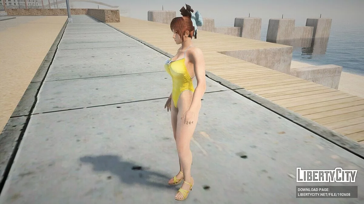 Мэй Ширануи в купальнике / GTA San Andreas