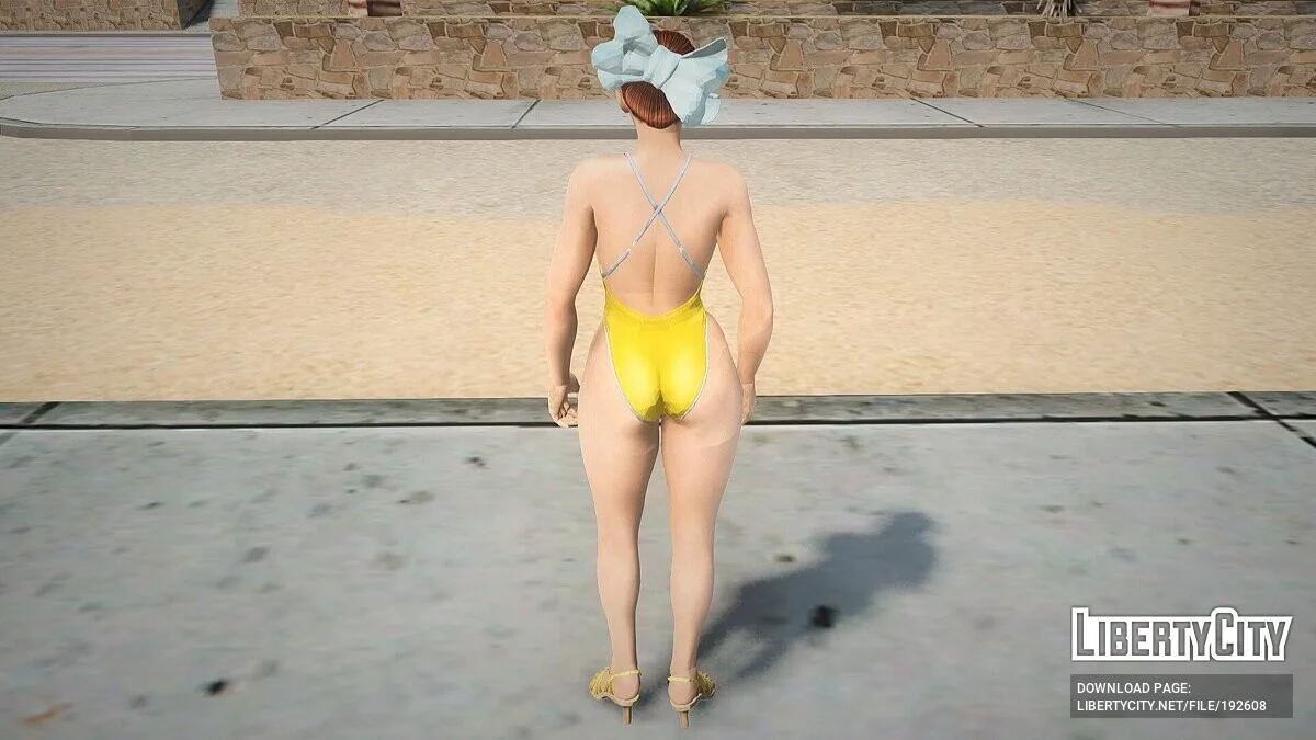 Мэй Ширануи в купальнике / GTA San Andreas