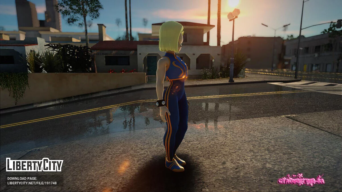 N18 Cosplay Chun-LI / GTA San Andreas