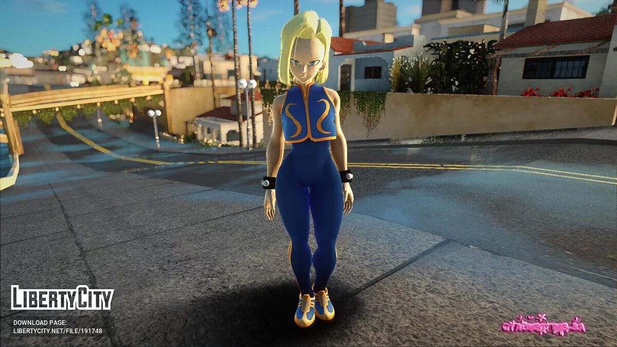 N18 Cosplay Chun-LI / GTA San Andreas