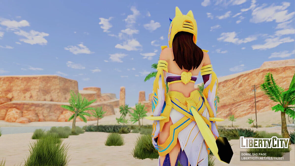 Pharaoh Girl Creative Destruction / GTA San Andreas