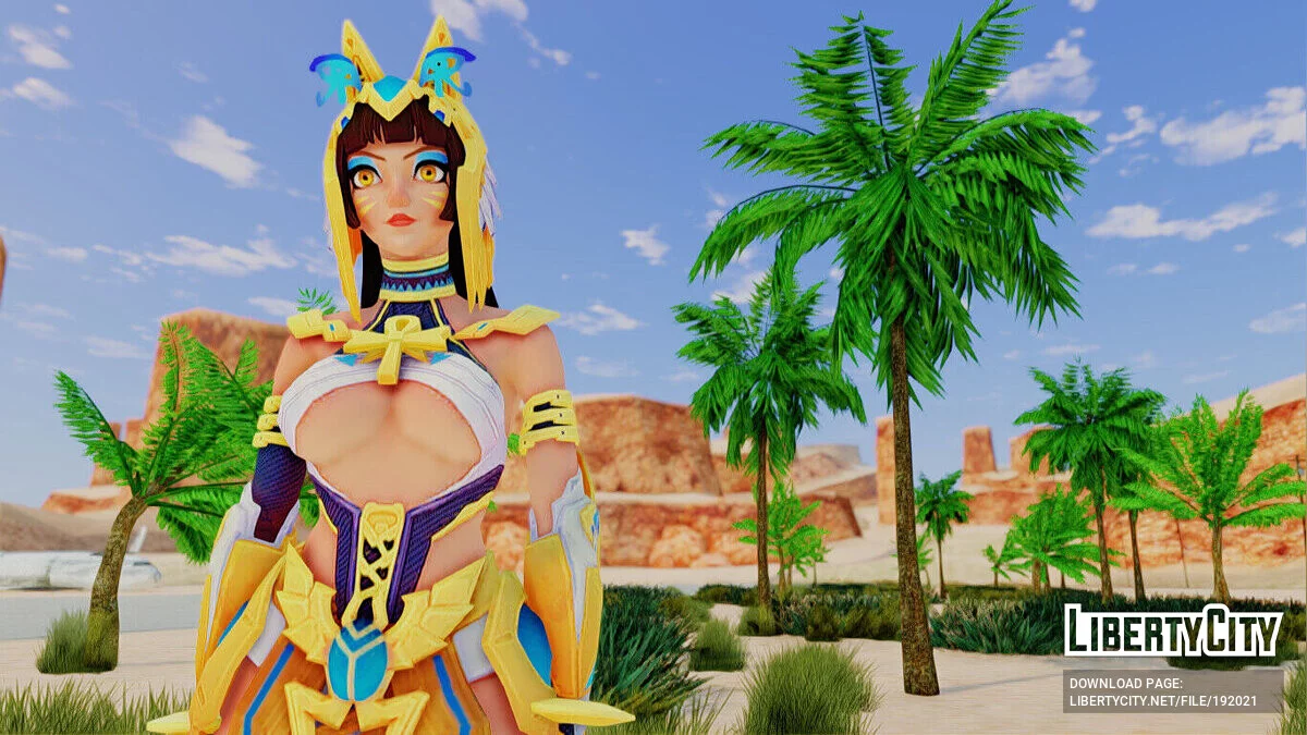 Pharaoh Girl Creative Destruction / GTA San Andreas