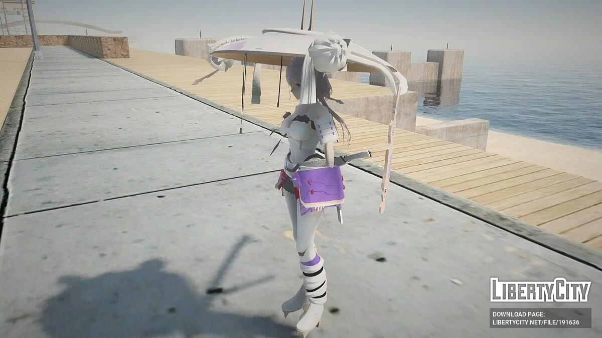 Scarlet из Goddess of Victory: Nikke / GTA San Andreas