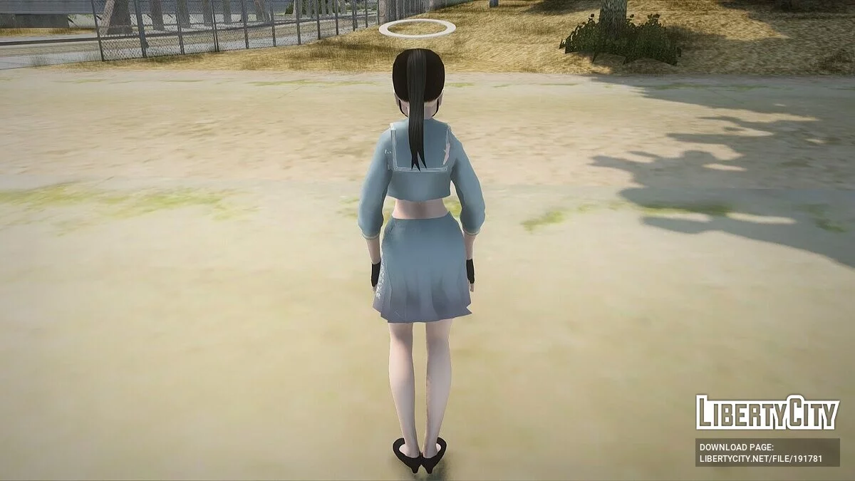 Sukeban (SMG) из Blue Archive / GTA San Andreas