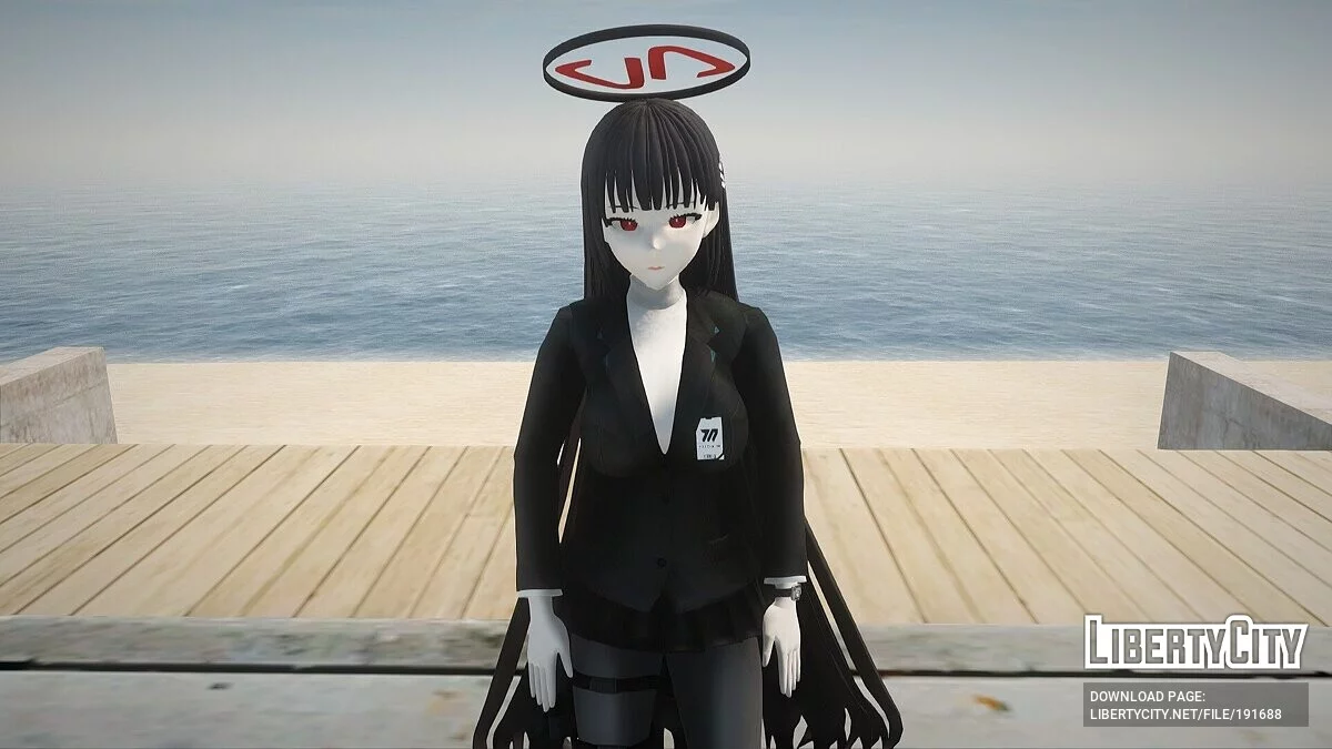 Tsukatsuki Rio из Blue Archive / GTA San Andreas