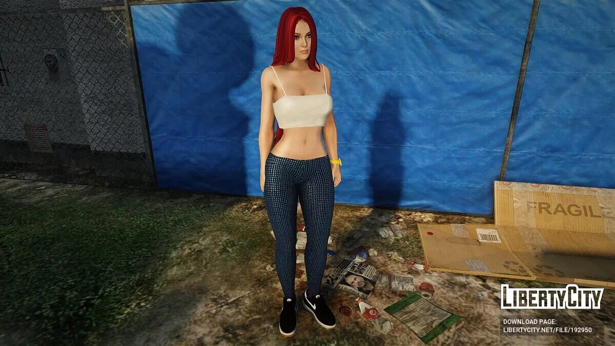 Девушка с красными волосами / GTA San Andreas