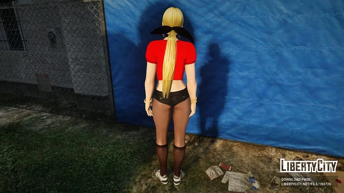 Девушка в уличной одежде / GTA San Andreas
