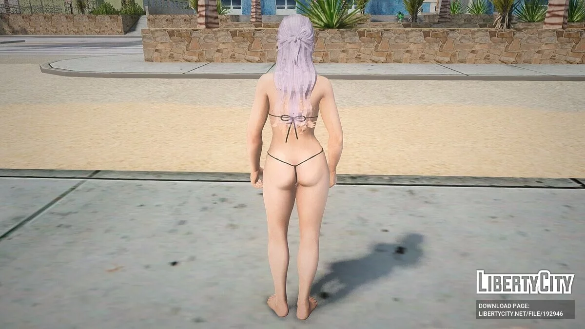 Фиона в бикини / GTA San Andreas