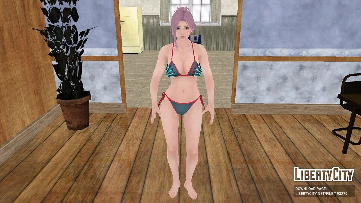 Элиза в бикини / GTA San Andreas