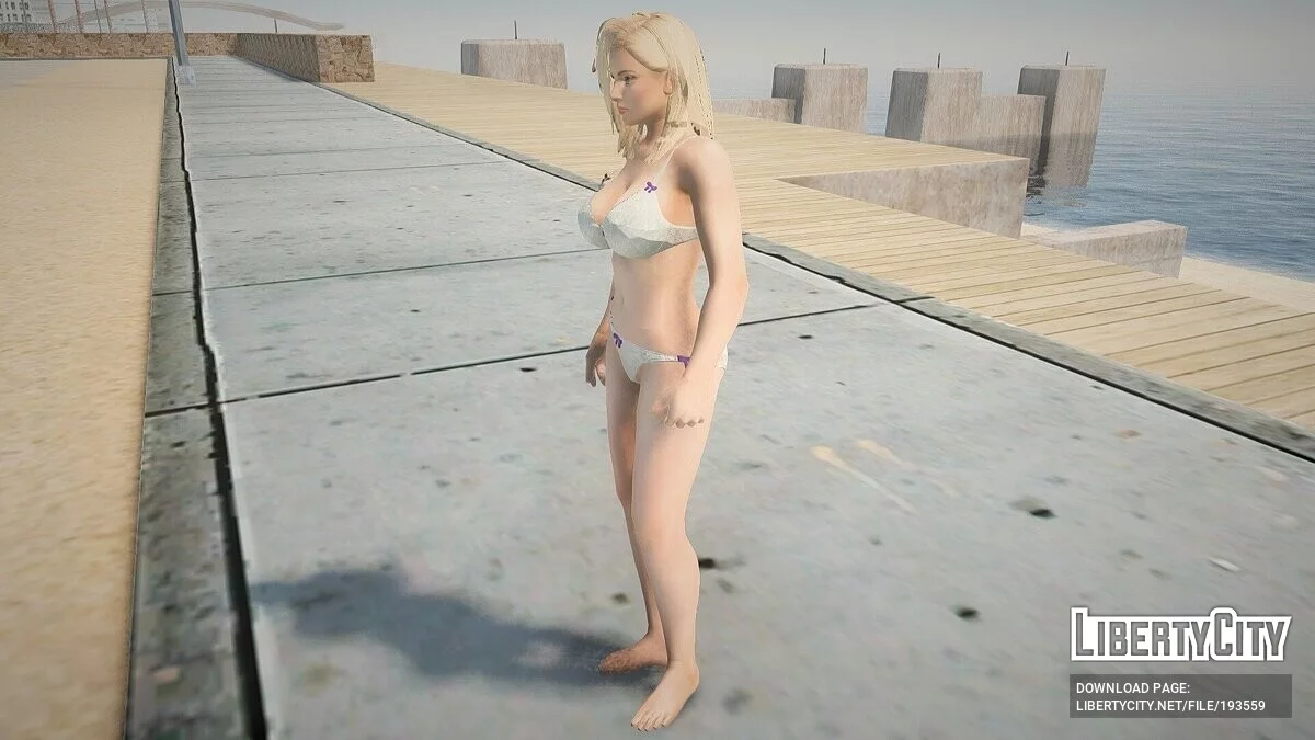 Хелена Дуглас в нижнем белье / GTA San Andreas