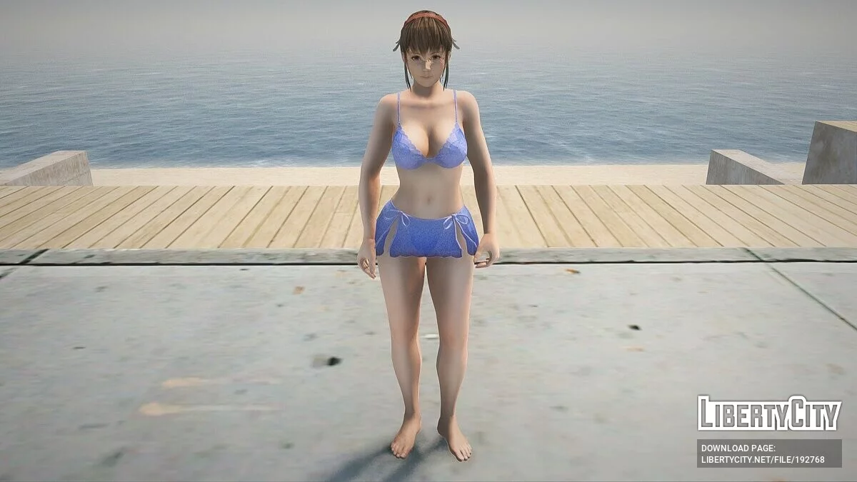 Хитоми в нижнем белье / GTA San Andreas