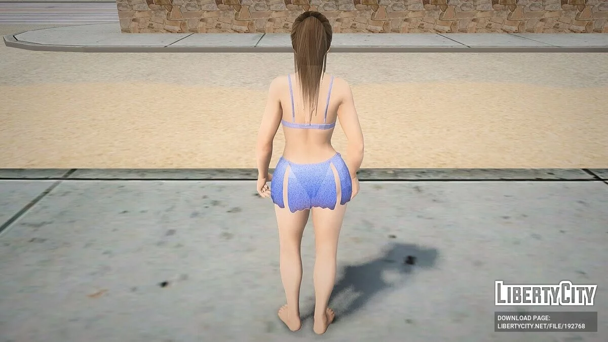 Хитоми в нижнем белье / GTA San Andreas