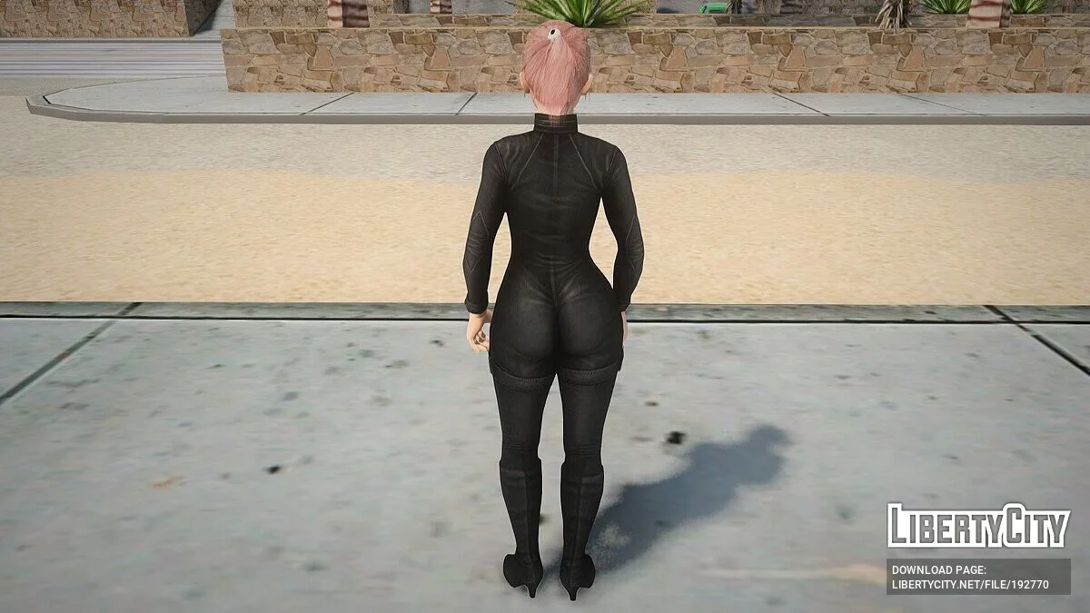 Хонока в комбинезоне / GTA San Andreas