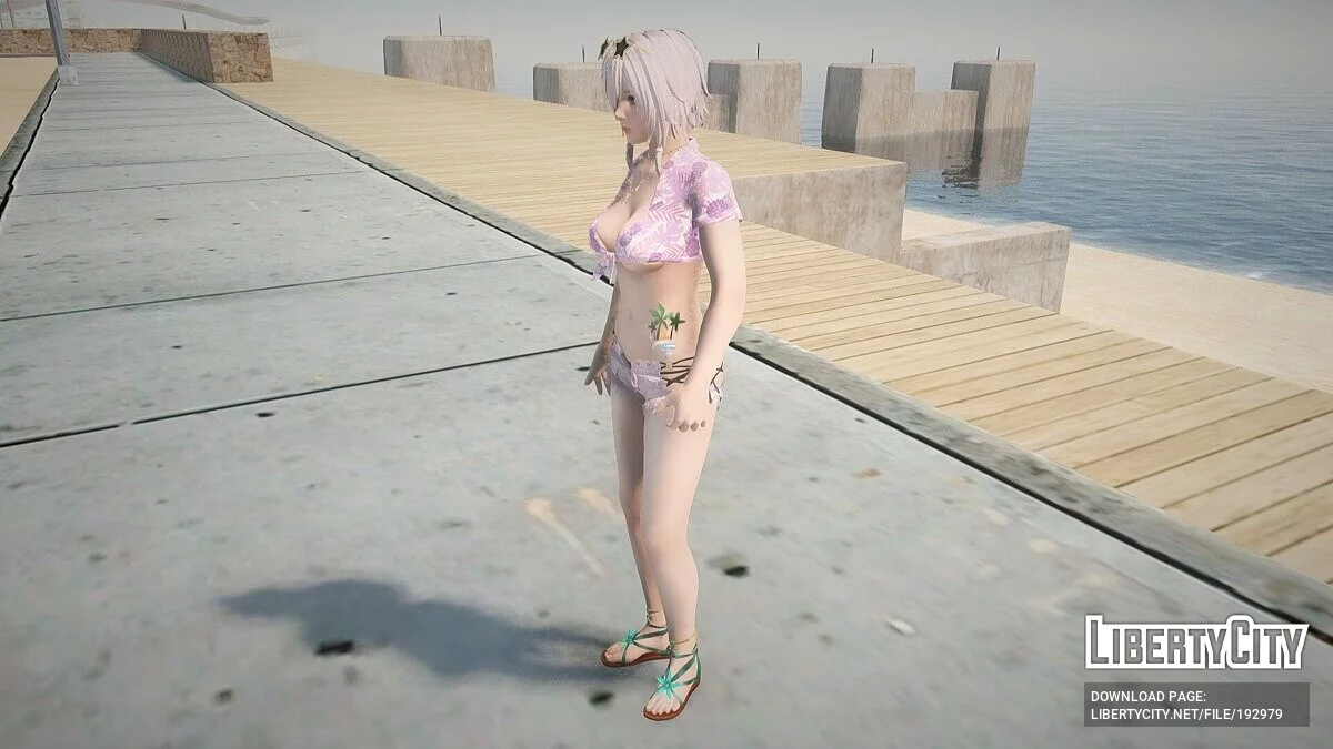 Луна в сексуальном наряде / GTA San Andreas