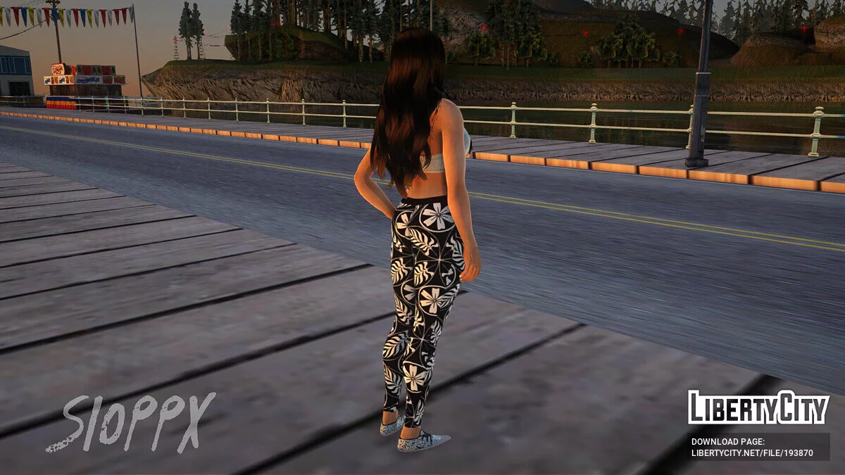 Май Ширануи в повседневной одежде / GTA San Andreas