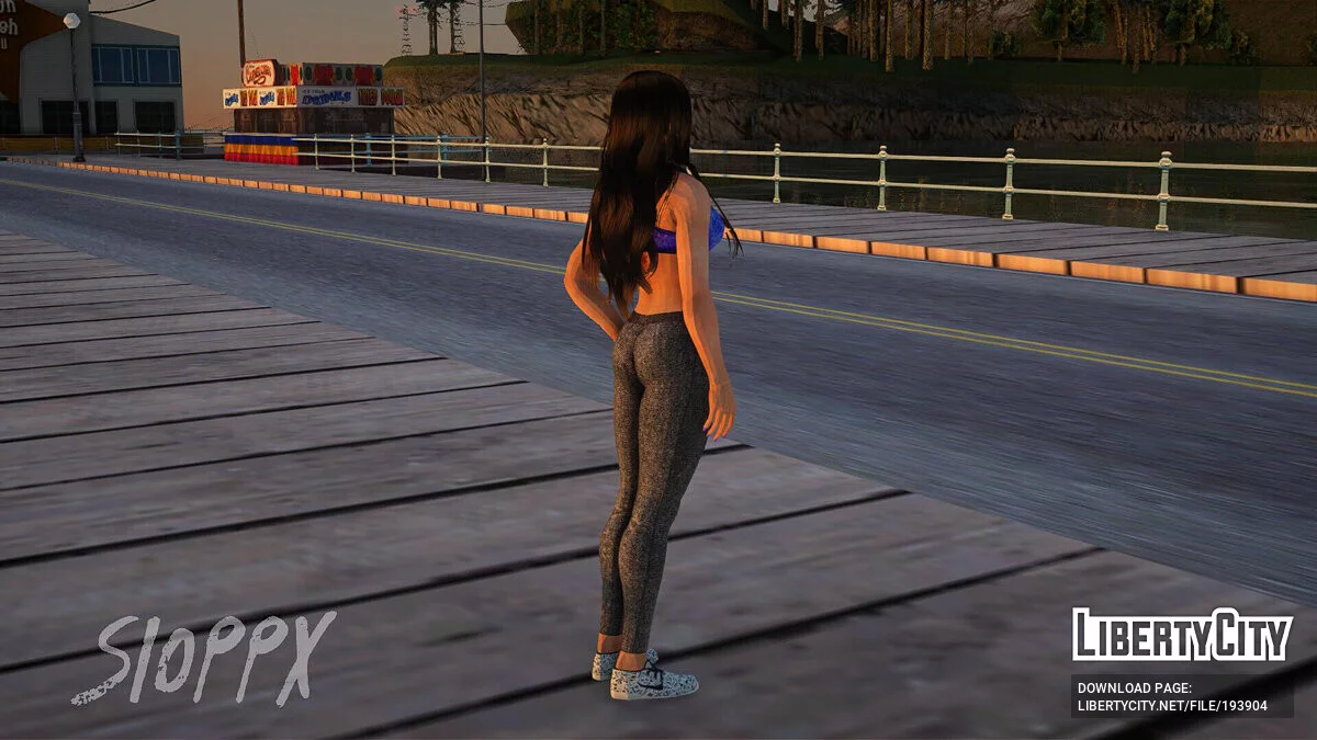 Мэи Ширануи в спортивной одежде (альтернативная версия) / GTA San Andreas