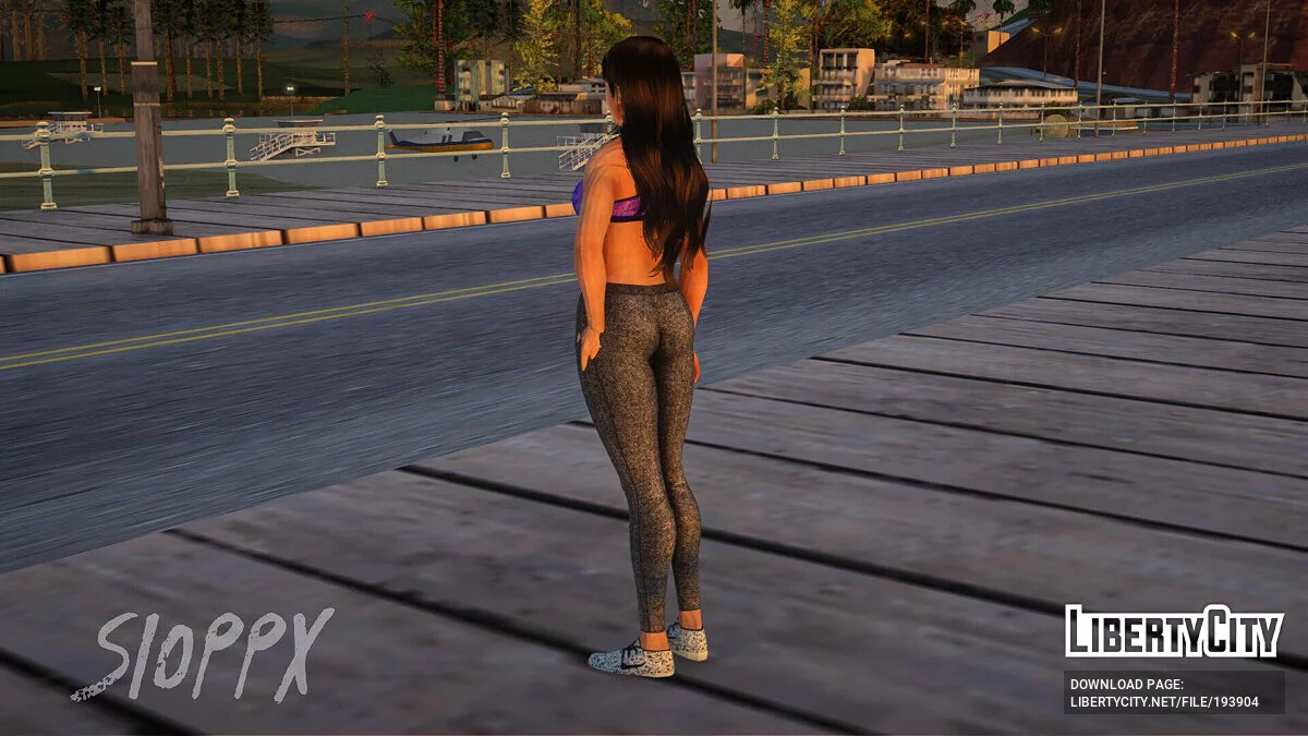 Мэи Ширануи в спортивной одежде (альтернативная версия) / GTA San Andreas