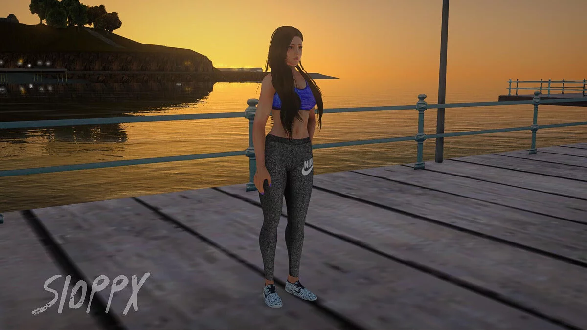 Мэи Ширануи в спортивной одежде (альтернативная версия) / GTA San Andreas