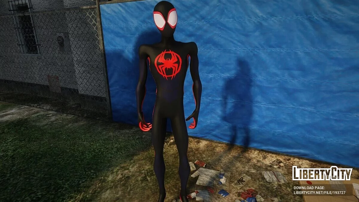 Майлз Моралес (Across The Spider-Verse) / GTA San Andreas