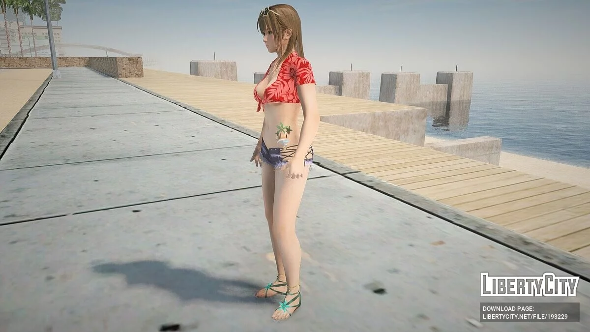 Мисаки в сексуальном наряде / GTA San Andreas