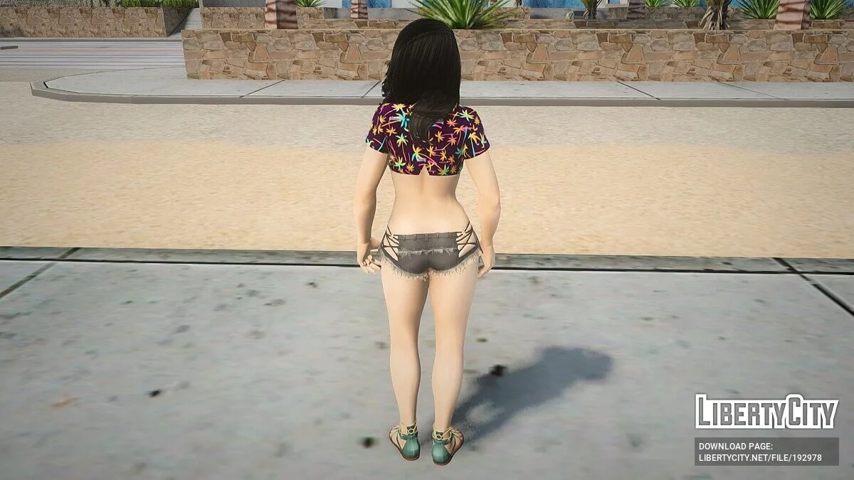 Момиджи в сексуальном наряде / GTA San Andreas