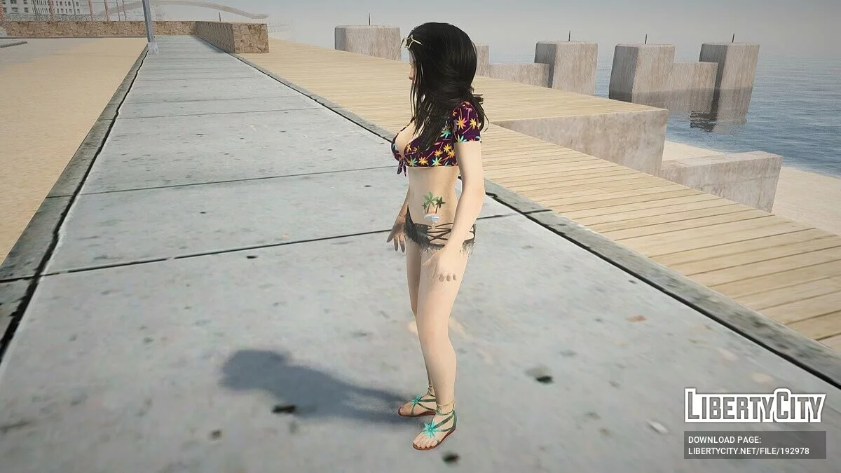 Момиджи в сексуальном наряде / GTA San Andreas