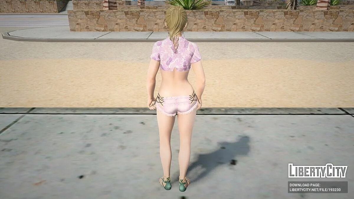Моника в сексуальном наряде / GTA San Andreas