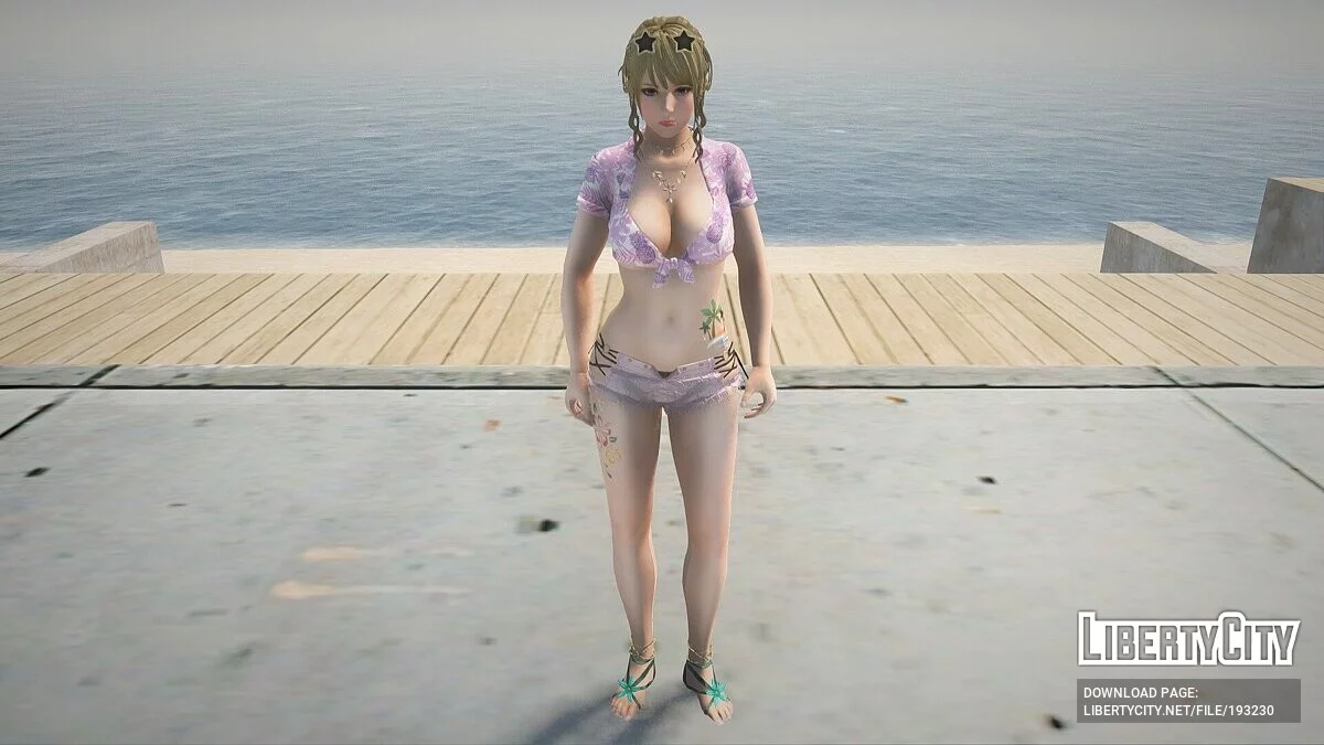 Моника в сексуальном наряде / GTA San Andreas